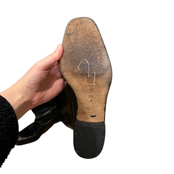 Via Spiga black leather knee high boots. Size 7.5 - Picture 6 of 9